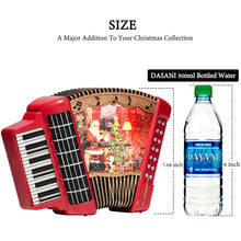 Load image into Gallery viewer, Christmas accordion snow globe lantern
